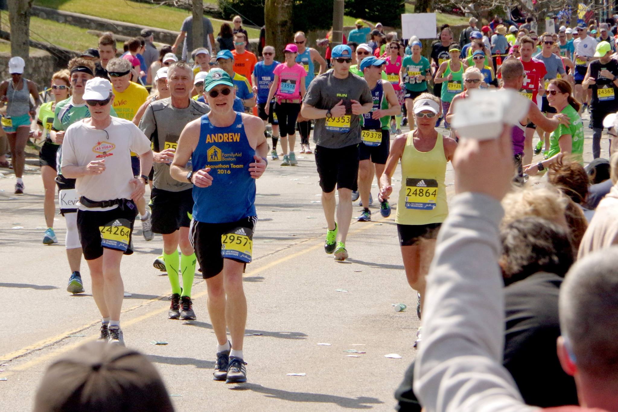 Boston Marathon 2016, Heart Break Hill