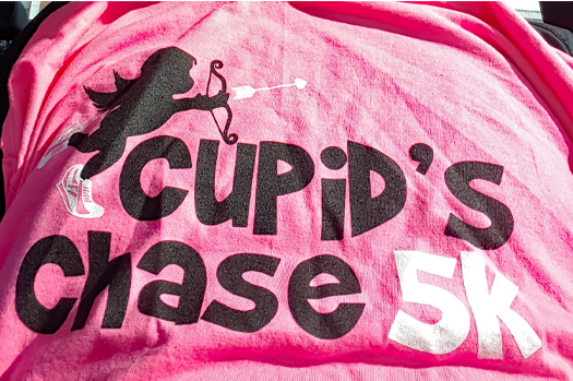 Cupids Chase 5k, valentines 5k, february 5k