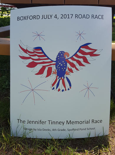 Jennifer Tinney Road Race Logo