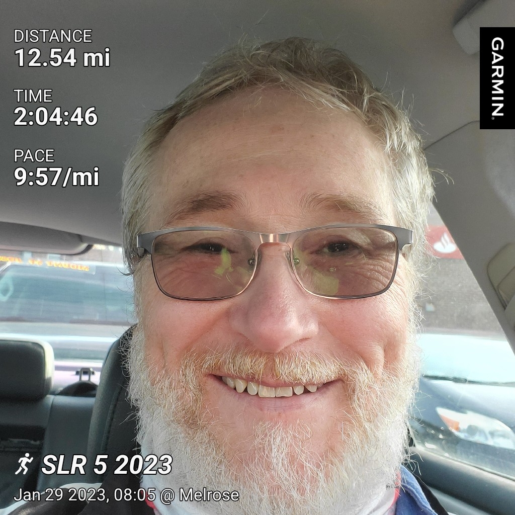 Sunday Long Run 5 photo with stats